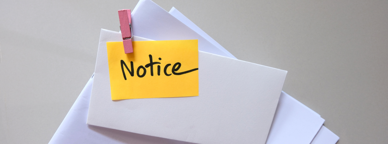 notice