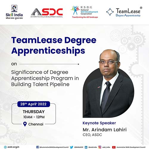 TeamLease Degree Apprenticeships on significance of dgree Apprenticeship Program in building Talent Pipeline