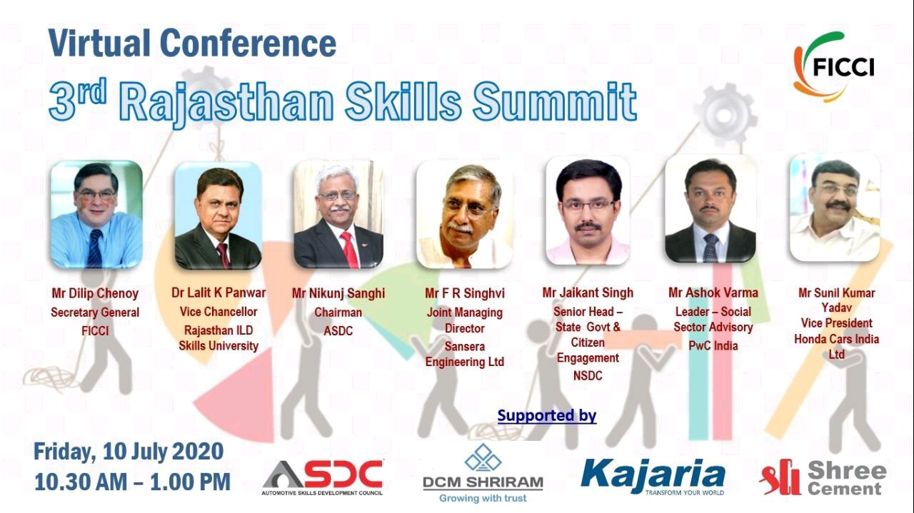 Join the conversation with Mr. Nikunj Sanghi, Chairman-ASDC, and Mr. Singhvi, Chairman- ACMA India, Skilling Pillar & Treasurer –ASDC along with the other prominent industry leaders at the Ra