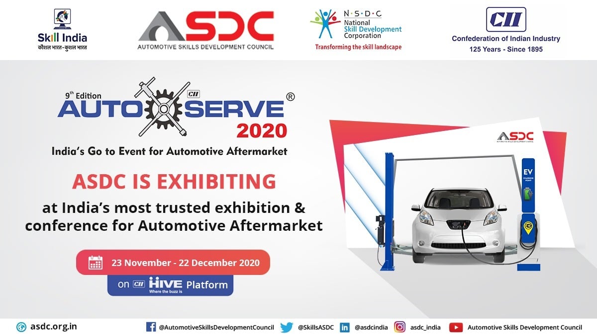 Auto Serve 2020 is back!  Join us at India's most trusted exhibition and trade fair from 23rd Nov’20.