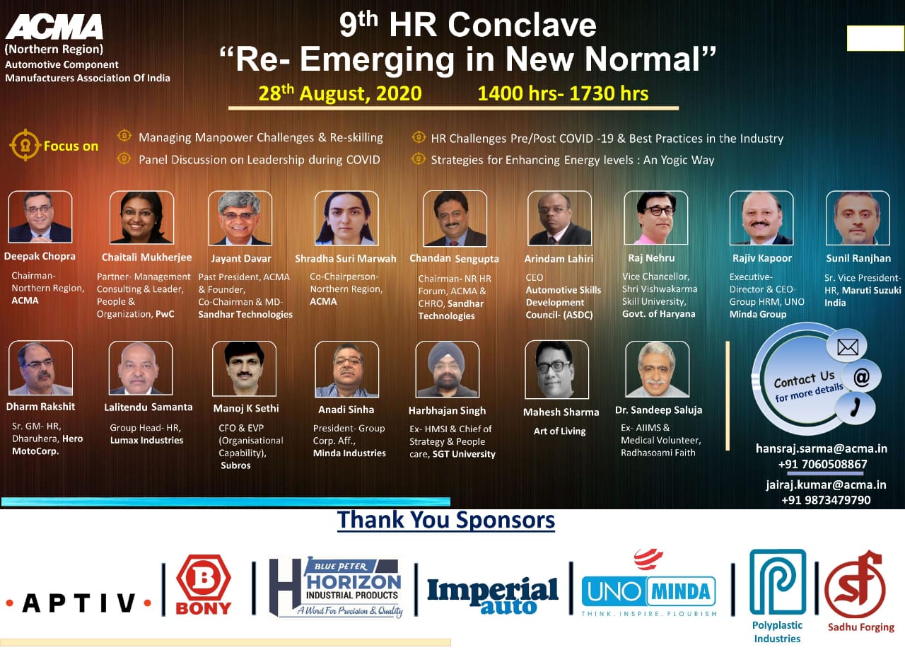9th HR Conclave Re -Emerging in New Normal
