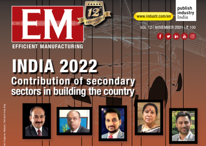 India 2022- Contribution of secondary sectors in building the Country