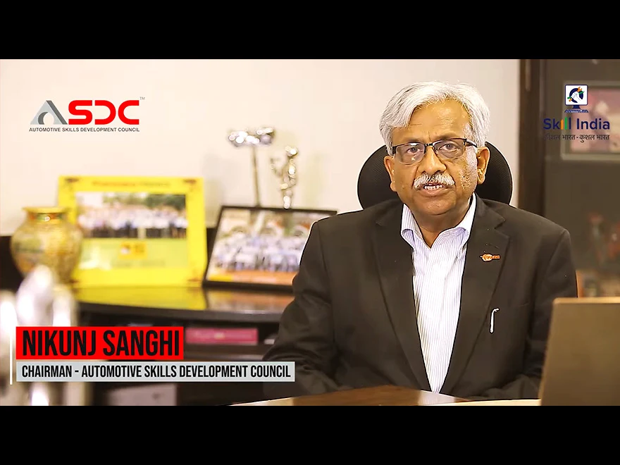 Mr. Nikunj Sanghi, Chairman - ASDC talking about Aadharshila