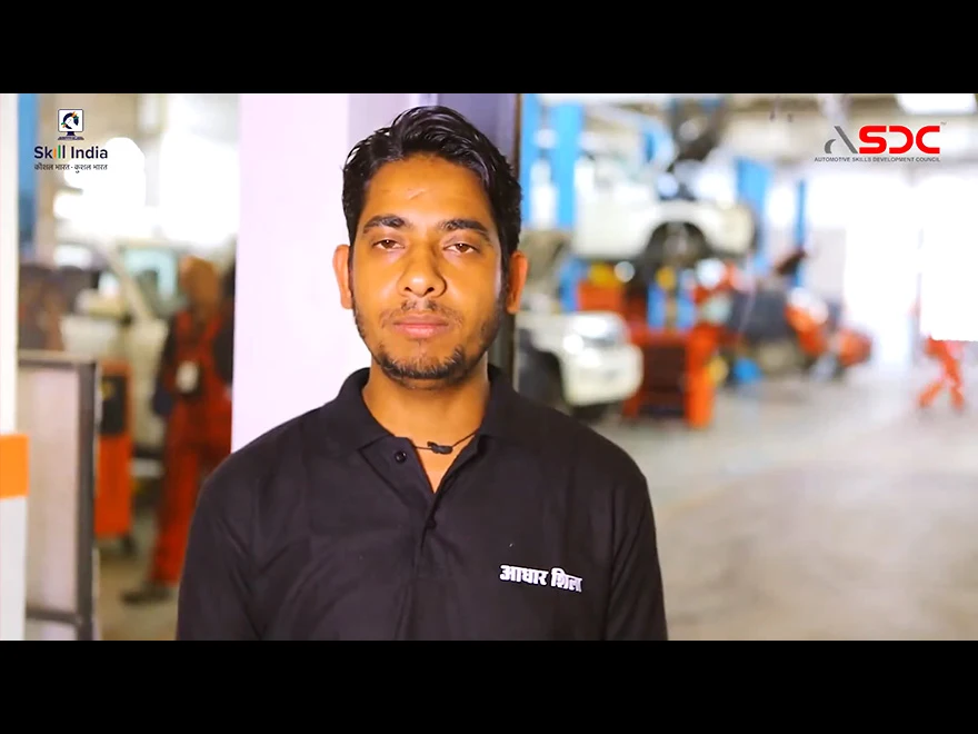 Yashwant Kohli- J S Fourwheel Motors talking about the ASDC Certification course at Aadharshila