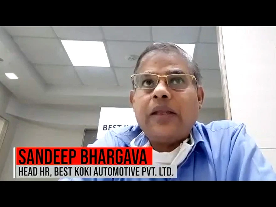  Sandeep Bhargava, Head HR, Best Koki Automotive Pvt Ltd talks about the NAPS Program