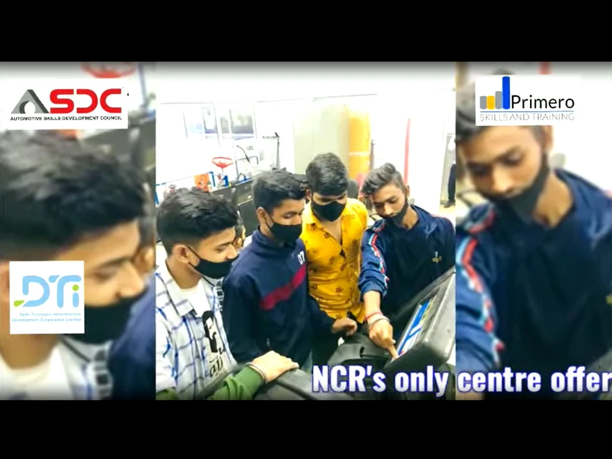Auto service technician training offered by ASDC and Primero Skills and Training