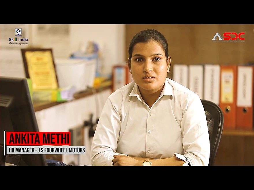 Ankita Methi, HR Manager - J S Fourwheel Motors talking about her journey in the organization