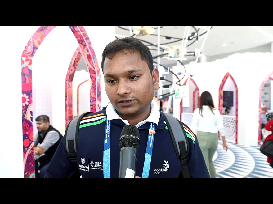 Govind Sonkar, Winner of Medallion of Excellence at the World Skills Kazan 2019
