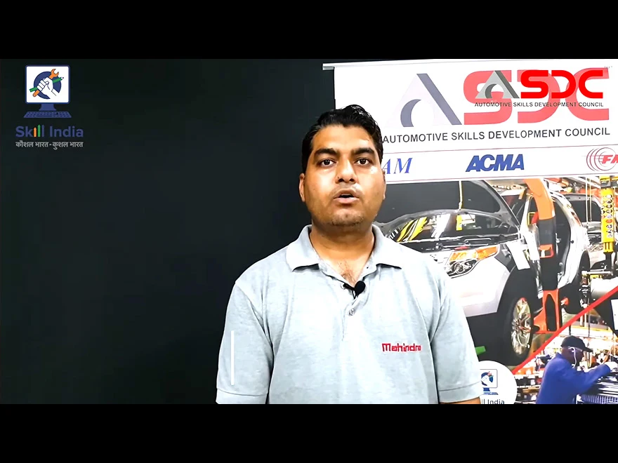 Narendra Singh, JS Fourwheel Motors talks about the ASDC e-Learning Course