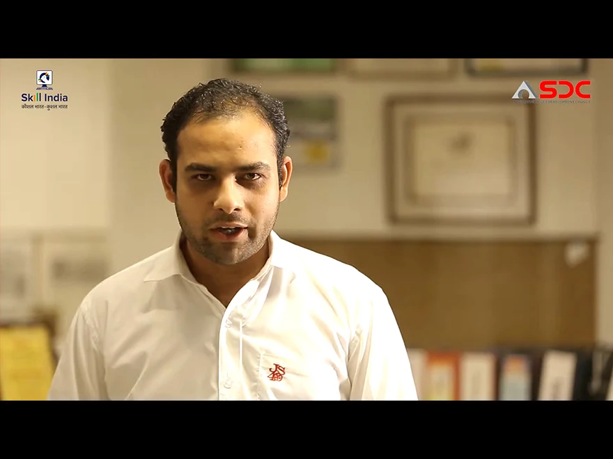 Yash Arora talking about the role of Aadharshila & ASDC in Skilling the automobile industry