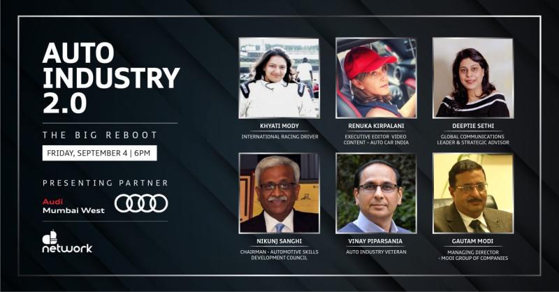 Join us as we drive into the #newnormal for the Auto Industry with our presenting partner @audi_mumbaiwest