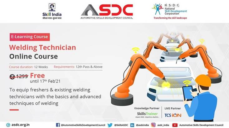 Welding Technician, Online Course