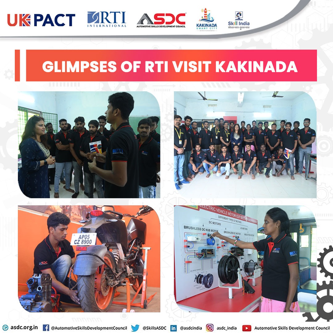 Glimpes of RTI visit Kakinada