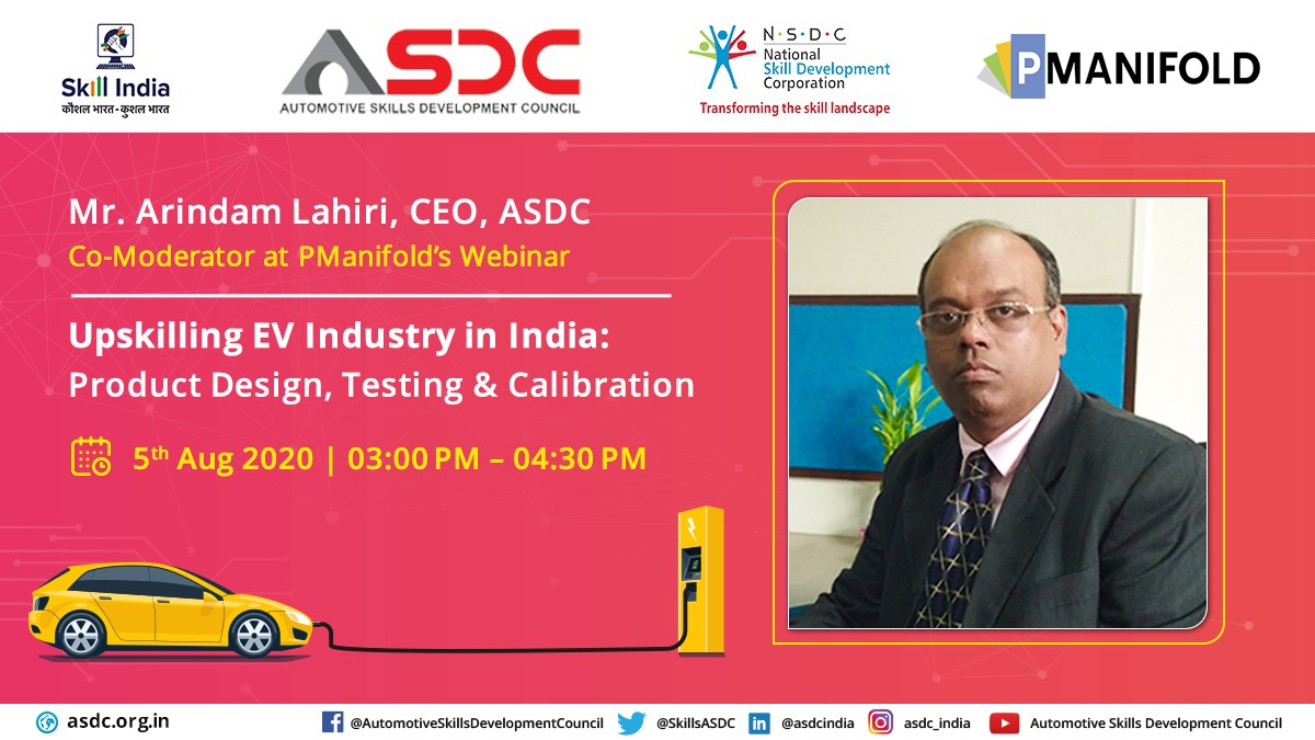 Mr. Arindham Lahiri, CEO, ASDC Co-Moderator at PManifold Webinar 