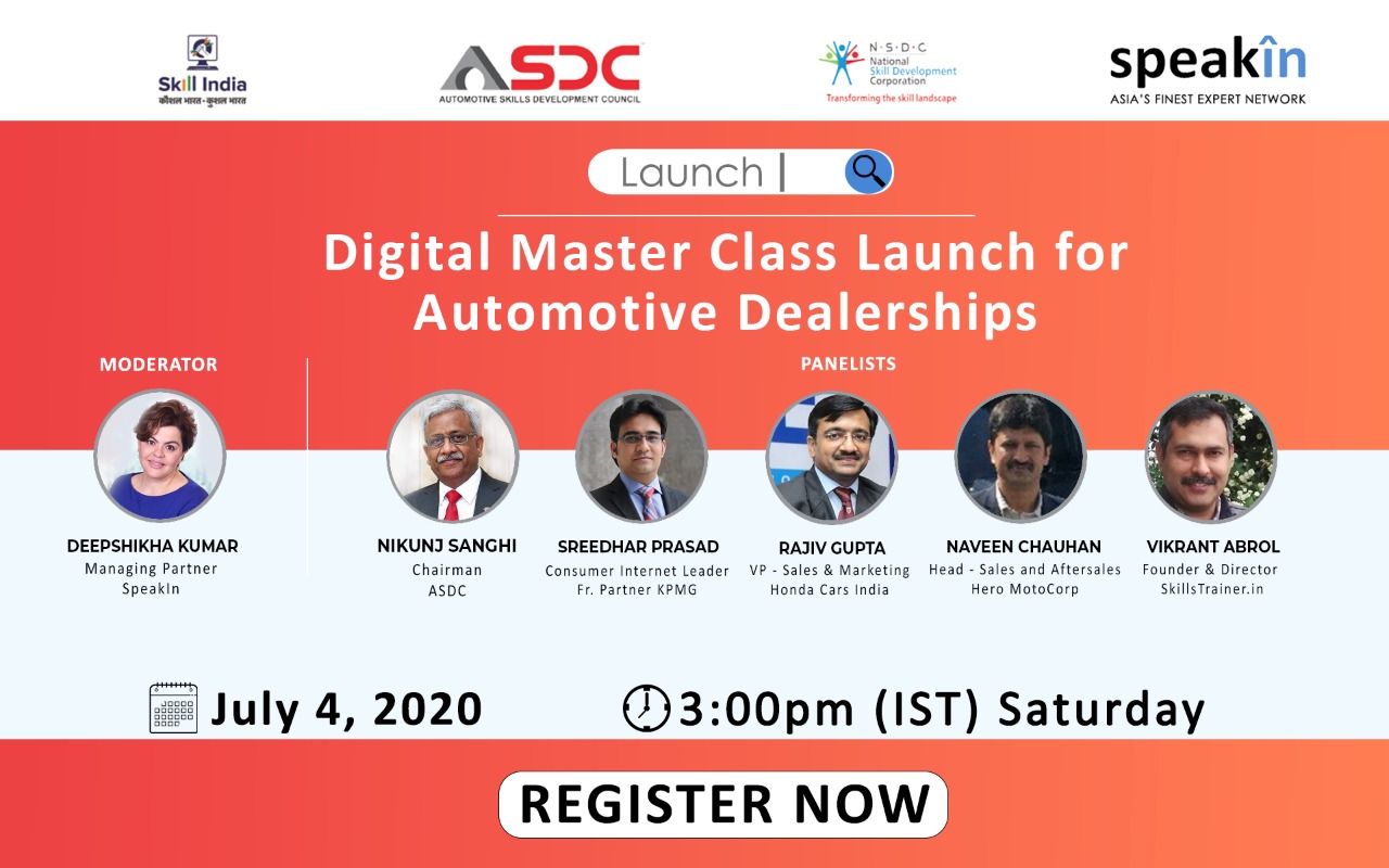 Digital Master Class Launch for Automotive dealerships