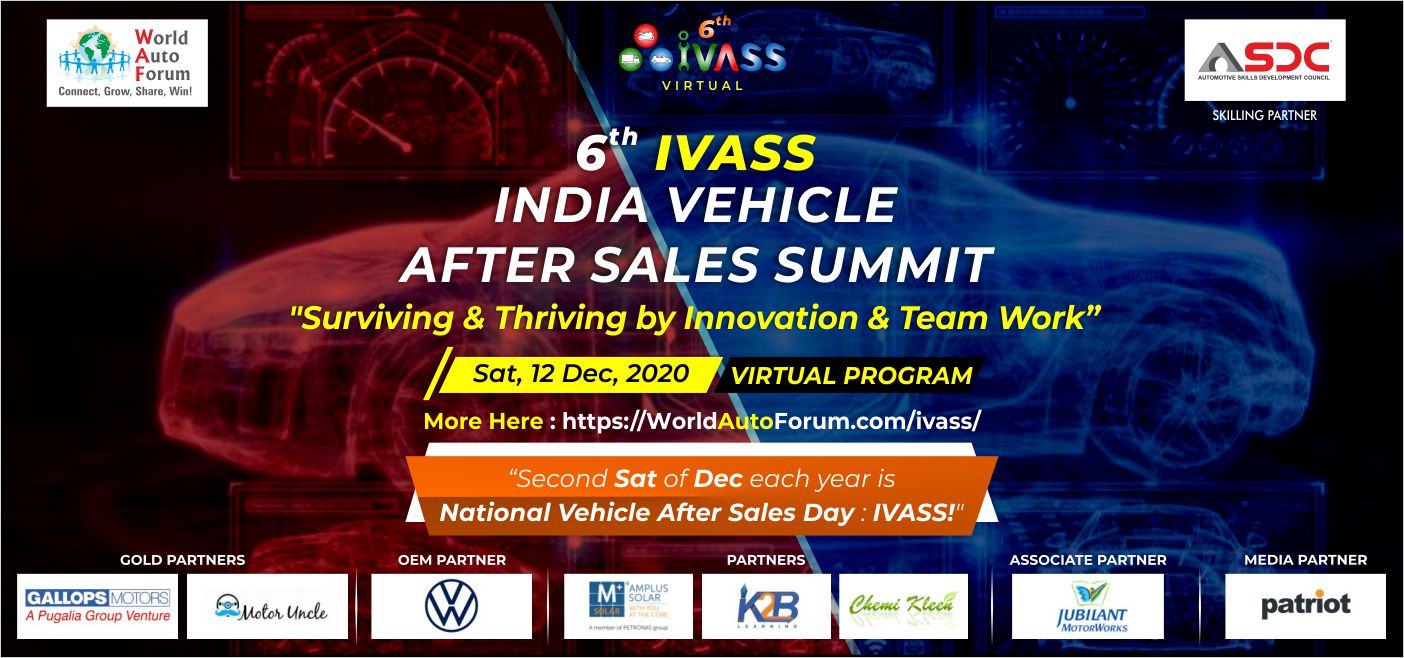 6th IVASS - India Vehicle After Sales Summit