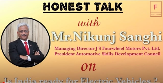 Honest Talk with Mr. Nikunj Sanghi on 