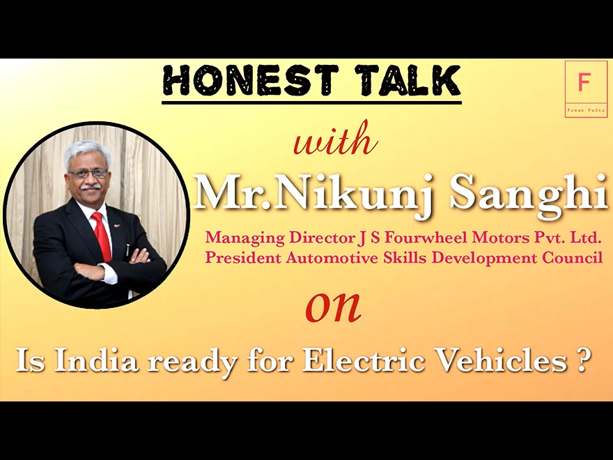Honest Talk with Mr. Nikunj Sanghi on 