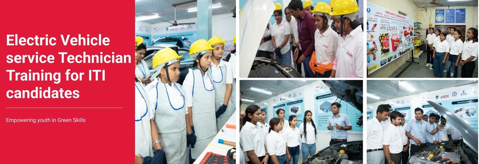 Electric vehicle services technician training ITI candidates